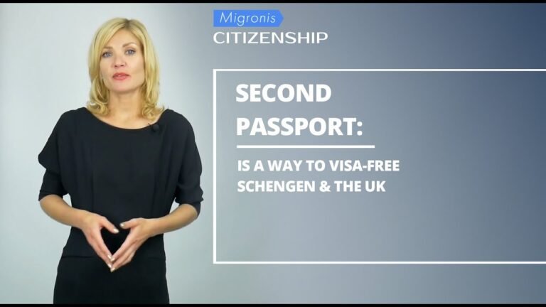 Second passport is a way to visa-free the Schengen countries & the UK 👉 EU vs Caribbean passport
