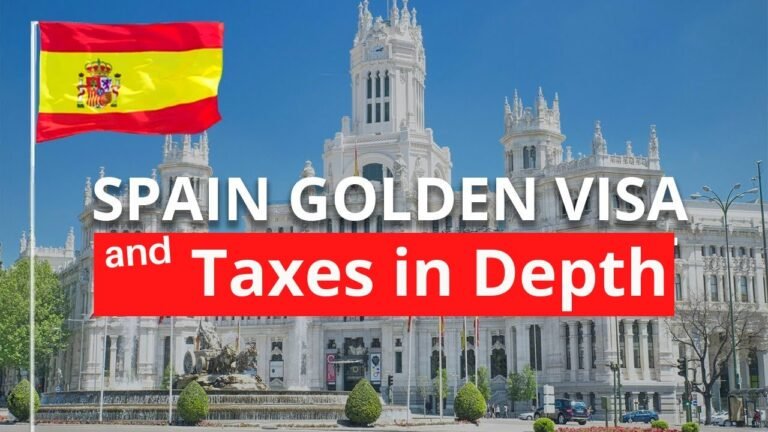 Spain's Golden Visa and Taxes in Depth with Legal Representatives