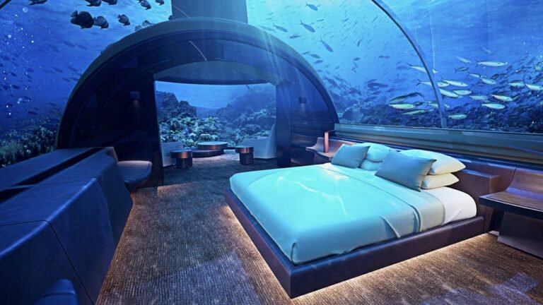 The Most Luxurious Underwater Hotel Rooms