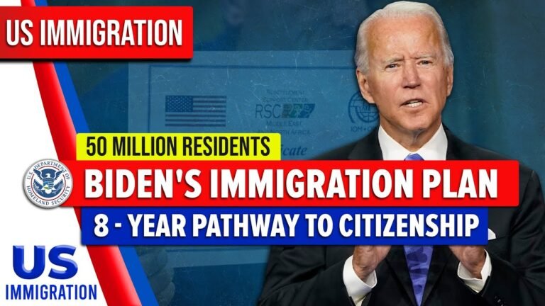 US Immigration : Biden's Immigration Plan – Eight-year Pathway to Citizenship | Immigration News