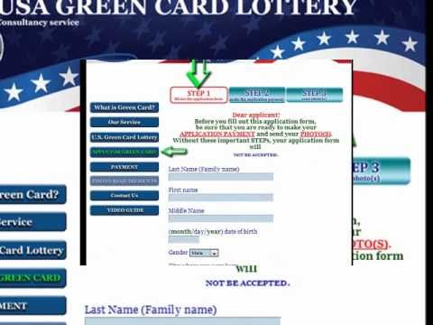 USA Green Card Lottery (Diversity Visa). Video Guide.