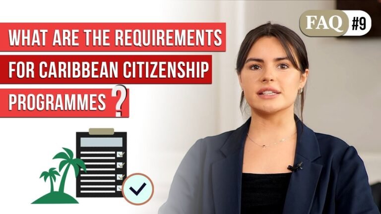 What are the requirements for the Caribbean citizenship programmes
