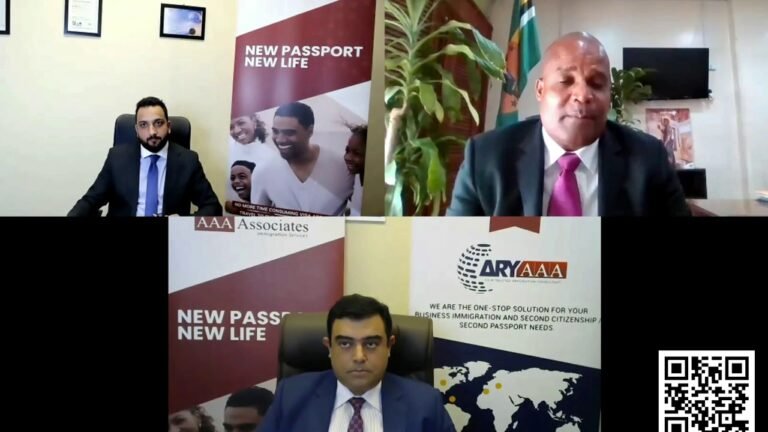 Second Citizenship live webinar with Honorable PM of Dominica Dr. Roosevelt Skerrit | S1 – Part 13