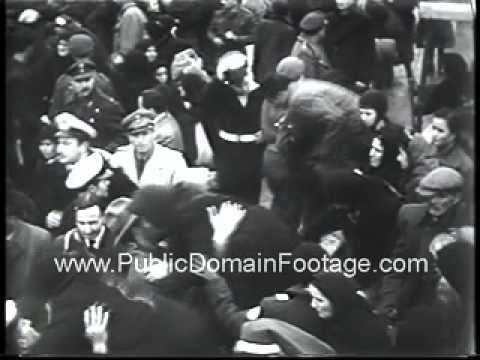 1954 Greeks Regain Citizenship Archival Newsreel PublicDomainFootage.com