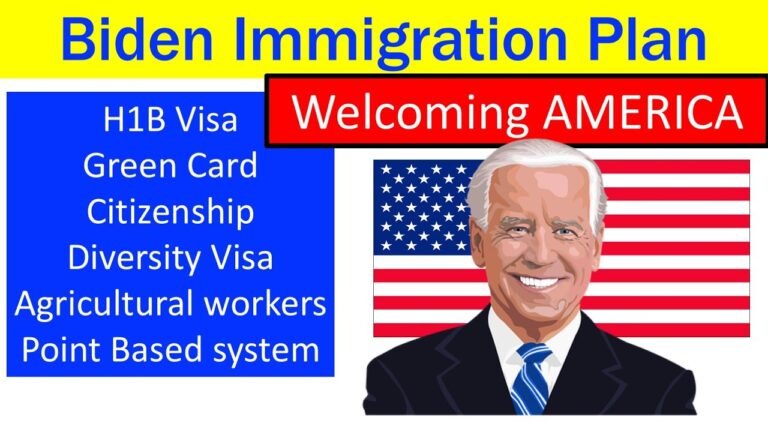 Biden Immigration plan, America New Immigration Plan, Easy Green card