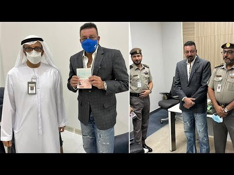 Bollywood actor Sanjay Dutt first Indian Actor Receives UAE Golden Visa