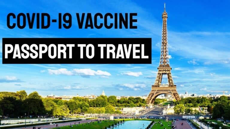 COVID-19 vaccine Passport to travel