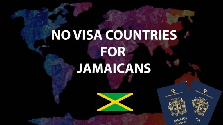 Countries Jamaicans Can Visit Without a Visa (Update)