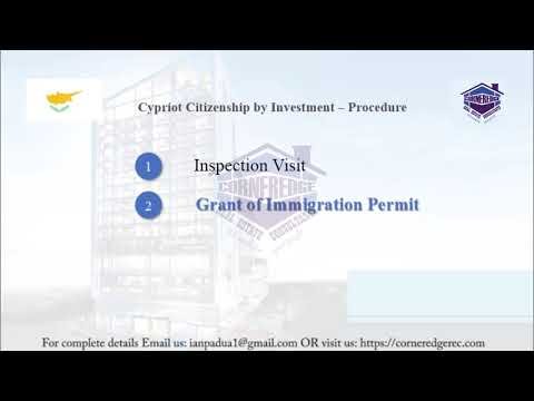 Cyprus Citizenship By Investment Procedure