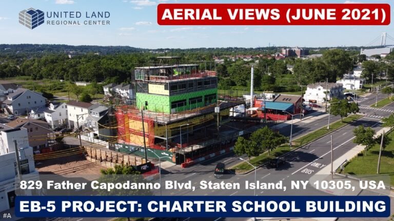 EB-5 PROJECT: CHARTER SCHOOL | Aerial Views (June 2021) | 829 Father Capodanno Blvd