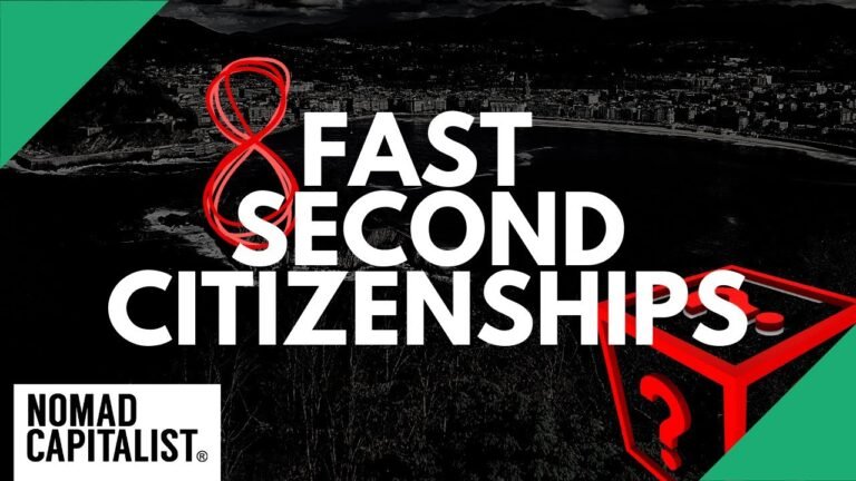 Eight Fast Second Citizenships by Moving