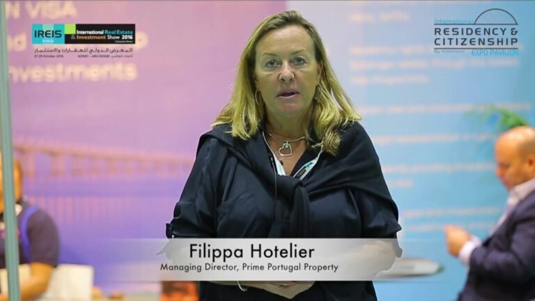 Filippa Hotelier, Managing Director, Prime Portugal Property – Citizenship Expo at IREIS 2016