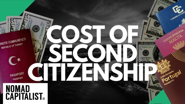 How Much Does Second Citizenship Cost?