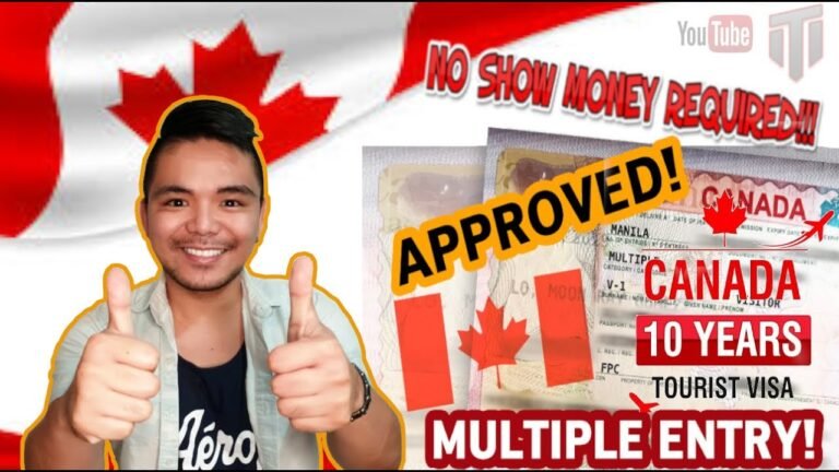 How To Apply For CANADIAN Visitor VISA 2019 – No Show Money Required | 10 YEARS VALIDITY