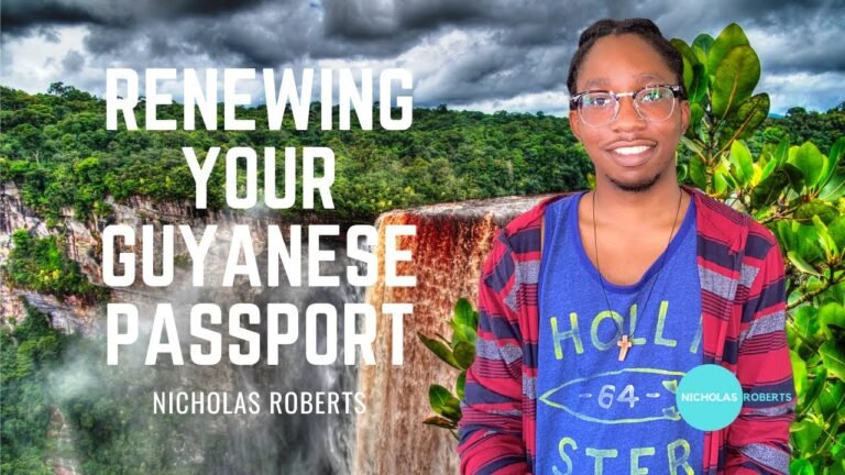 How to Renew Your Guyanese Passport: Guyana (Central Immigration and Passport Office) How to Renew Your Guyanese Passport: Guyana (Central Immigration and Passport Office)