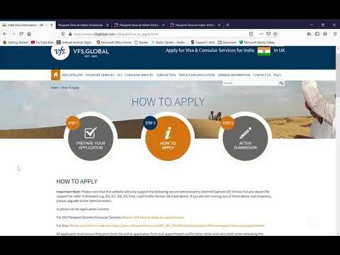 How to apply Indian passport in United Kingdom/UK/Outside India