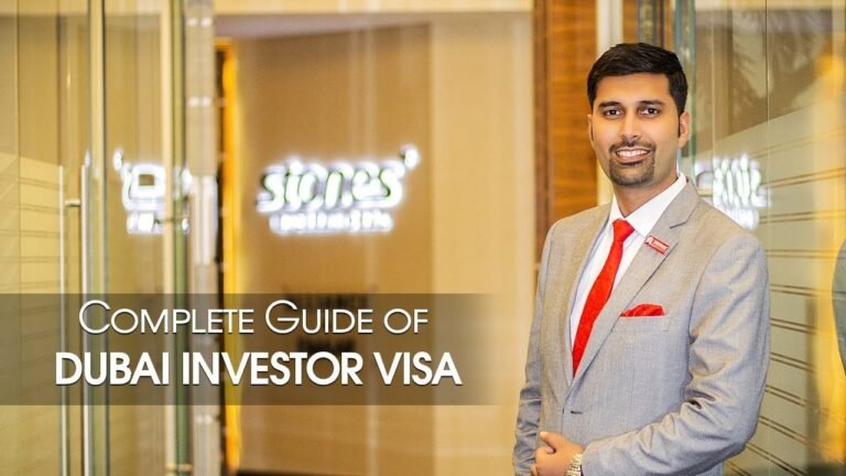 How to process Uae Investor Visa, dubai Investor