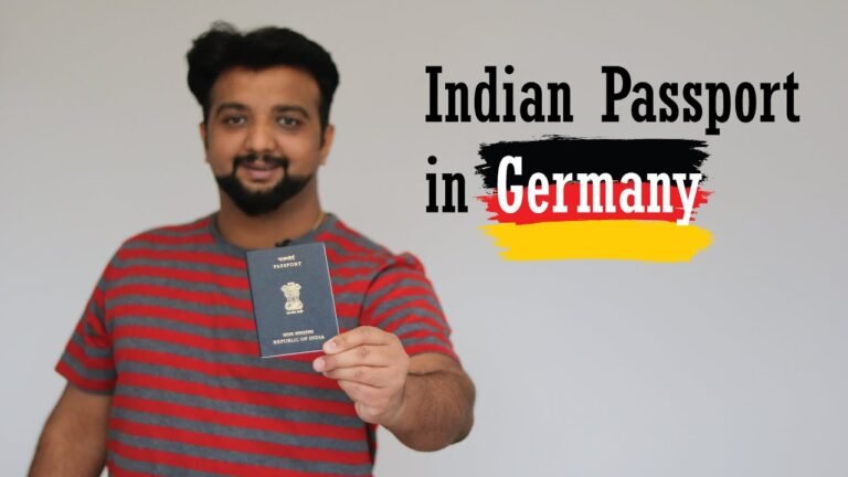 Indian Passport Renewal in Germany