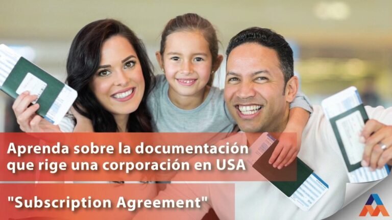 Inversiones de Visas EB5 | Subscription Agreement | Webinar