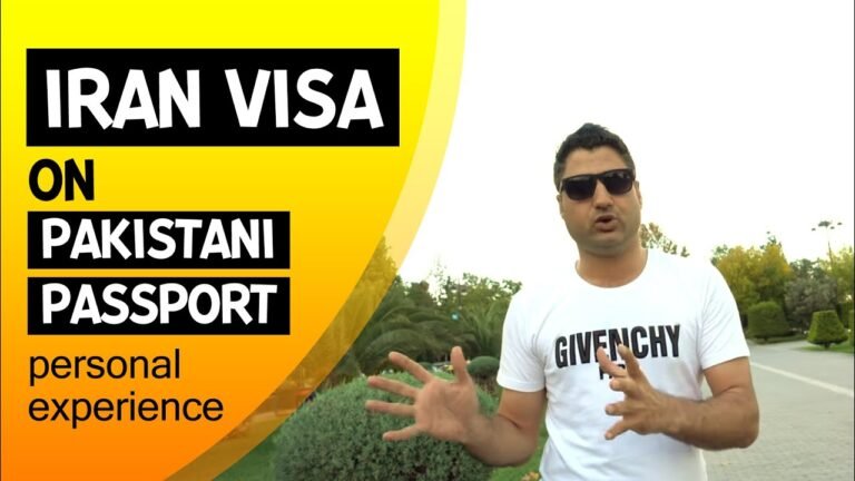 Iran visa on Pakistani Passport | My Experience