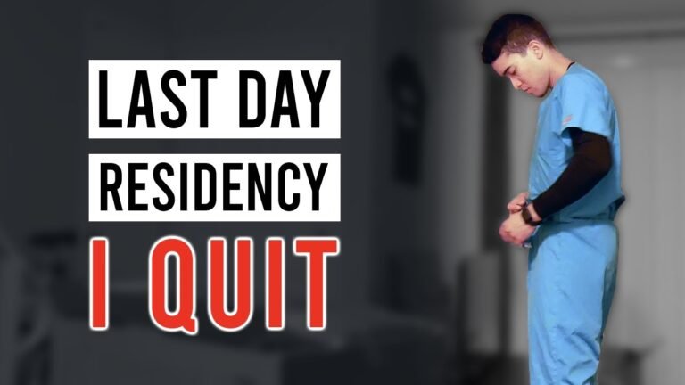 LAST DAY OF RESIDENCY – I QUIT PLASTIC SURGERY