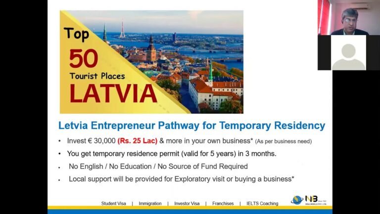 Latvia Investor Visa