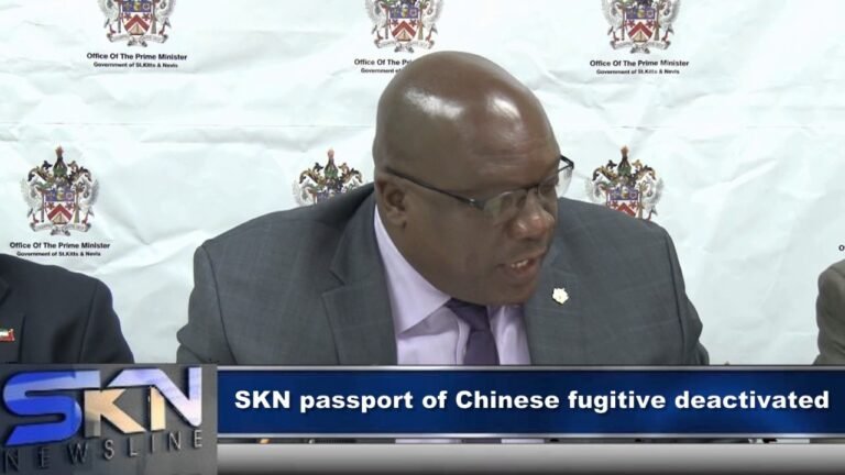 SKN CHINESE PASSPORT REPORT