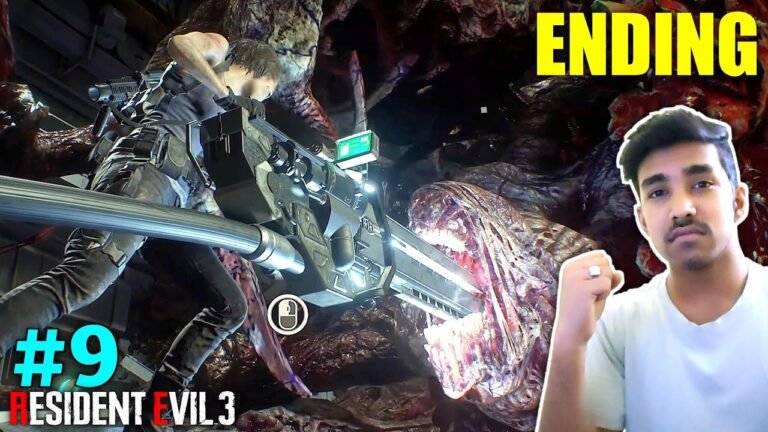 THE FINAL BOSS FIGHT & ENDING | RESIDENT EVIL 3 GAMEPLAY #9