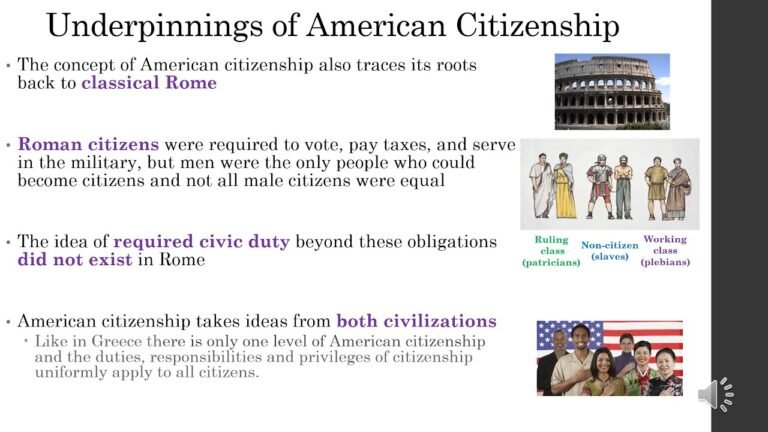 VCE Lec 1 5a The Duties of Citizenship