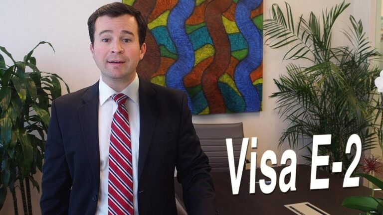 VISA E-2  Visa de inversionista en Estados Unidos