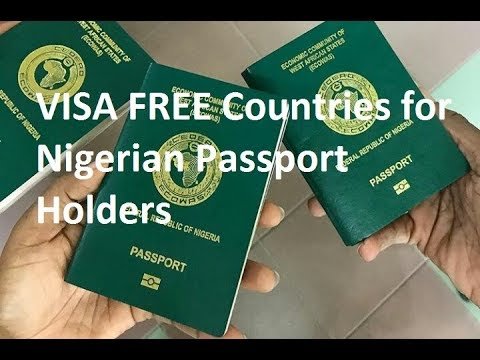 VISA FREE COUNTRIES FOR NIGERIAN PASSPORT HOLDERS BOTH ASIA & CARIBBEAN