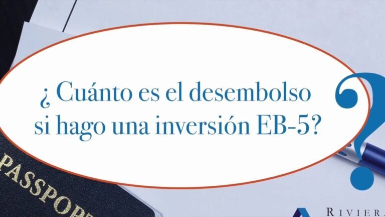 Visas EB5 | Requisitos de Dinero para Inversiones EB-5