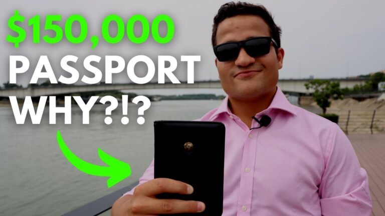 Why I Bought a Passport for $150,000 | Citizenship by Investment Explained