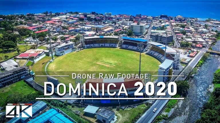 【4K】Drone RAW Footage | This is DOMINICA 2020 | Caribbean | Roseau and More | UltraHD Stock Video