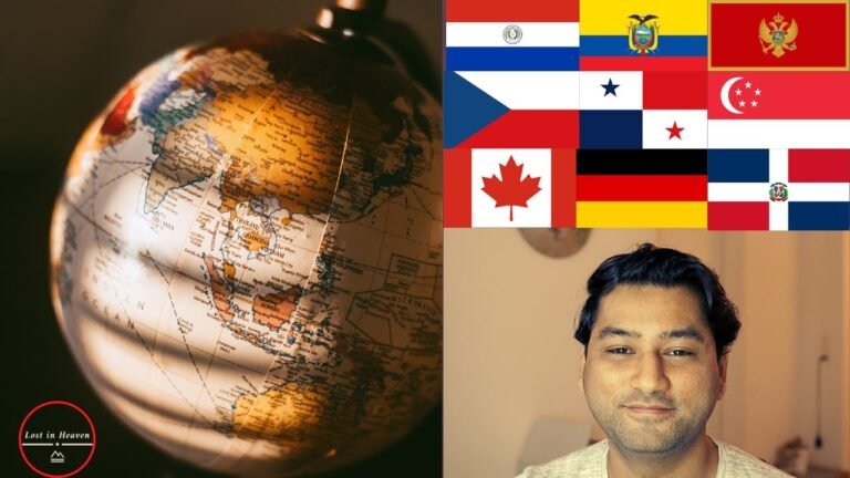 9 easiest countries to immigrate and get citizenship || Hindi mein ✈️🧳🖖🏽 || Lost in Heaven