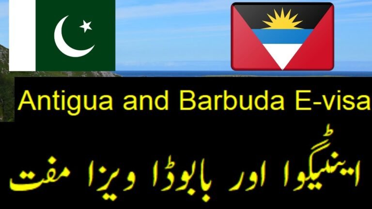 Antigua & Barbuda E Visa For Pakistan — E-visa on Pakistani Passport in 2020.