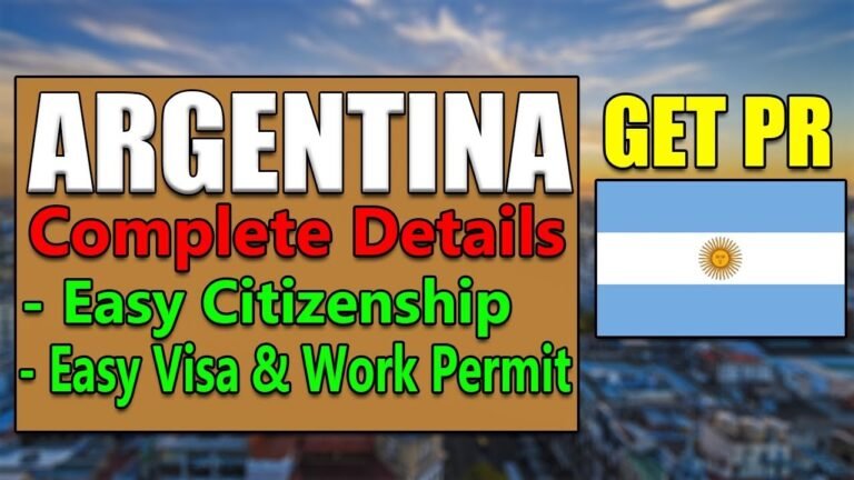 Argentina Visa And Work Permit & Citizenship 2020