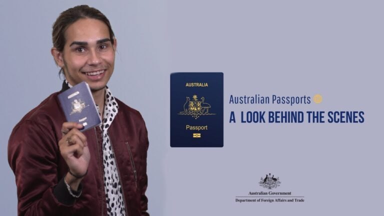 Australian Passports – A Look Behind the Scenes – Full Video