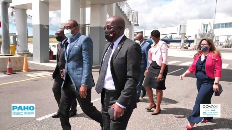 COVID-19 Vaccines through COVAX Facility delivered to Antigua and Barbuda