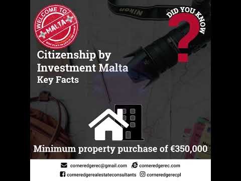 Citizenship by Investment Malta Keys Facts, Malta Citizenship for investors in EU