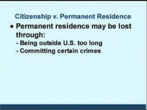 Citizenship vs Permanent Residency- Immigration Forum