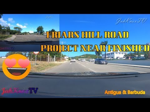 🇦🇬 DRIVE WITH ME ON THE NEW FRIARS HILL ROAD 2021 SAINT JOHN'S ANTIGUA & BARBUDA