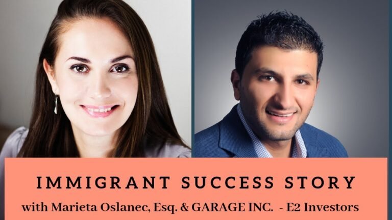 E-2 Investor Visa for Start-ups Success Story with GARAG INC.