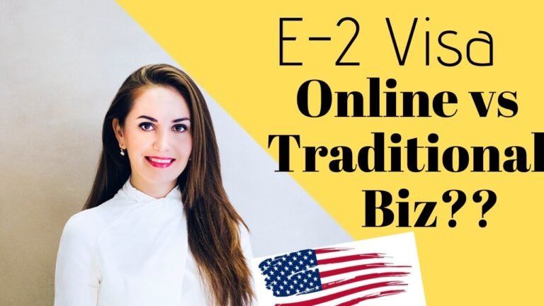 E2 VISA (Should I start online or traditional business?)