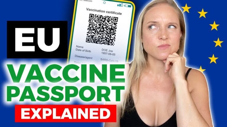 EU Digital Covid Certificate Explained [Vaccine Passport] 🛂✅