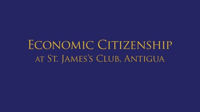 Economic Citizenship at St. James's Club & Villas, Antigua