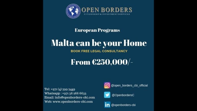 European Residency | Caribbean Citizenship | Open Borders CBI | 2019