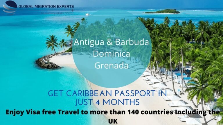 Get Caribbean Passport in Just 4 Months ! Antigua & Barbuda ! Dominica ! Grenada !