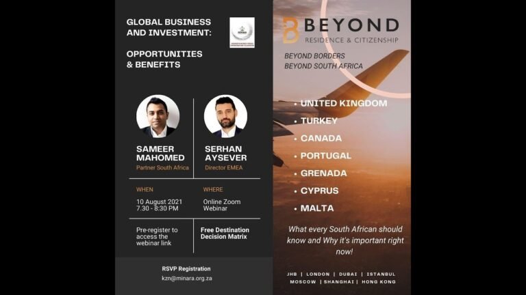 Global Business Investments and opportunities