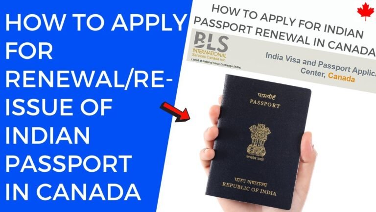 How to apply for renewal / re-issue of Indian Passport In Canada in 2021?